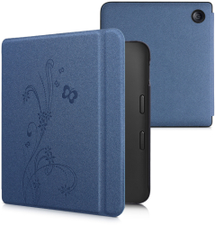 Husa pentru Kobo Libra 2 Kwmobile Albastru Piele ecologica 56575.19 
