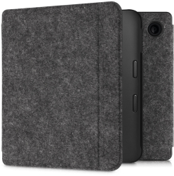 Husa pentru Kobo Libra 2 Kwmobile Gri Textil 57171.19 