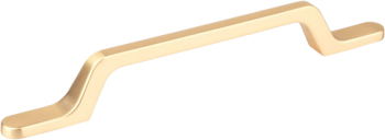 Maner pentru mobila Aster finisaj auriu periat L 162 mm 