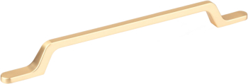 Maner pentru mobila Aster finisaj auriu periat L 226 mm 