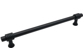 Maner pentru mobila Cruz finisaj negru mat L 192 mm 