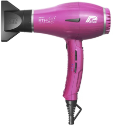 Uscator profesional de par Parlux Ethos 2300 W Functie Anti-incalzire 3 setari temperatura 3 setari de viteza Fucsia 