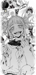 Husa din silicon compatibila cu Htc Desire 10 Lifestyle - model Anime Himiko Toga 
