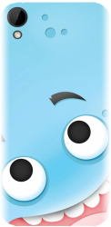 Husa din silicon compatibila cu Htc Desire 10 Lifestyle - model Cute Blue 