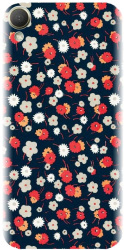 Husa din silicon compatibila cu Htc Desire 10 / M10 - model Floral Colorat 