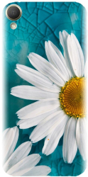 Husa din silicon compatibila cu Htc Desire 10 / M10 - model Flower Power 