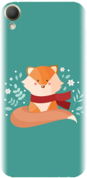 Husa din silicon compatibila cu Htc Desire 10 / M10 - model Winter Fox 