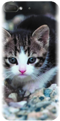 Husa din silicon compatibila cu Htc Desire 12 - model Animal Cat 