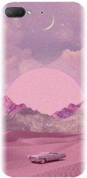 Husa din silicon compatibila cu Htc Desire 12 - model Collage Pink 