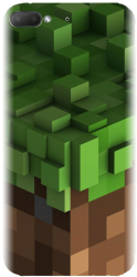 Husa din silicon compatibila cu Htc Desire 12 - model Minecraft 