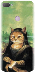 Husa din silicon compatibila cu Htc Desire 12 Plus - model Meowna Lisa 