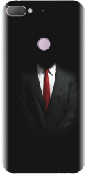 Husa din silicon compatibila cu Htc Desire 12 Plus - model Mystery Man In Suit 