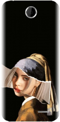 Husa din silicon compatibila cu Htc Desire 310 - model Billie art 
