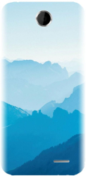 Husa din silicon compatibila cu Htc Desire 310 - model Blue Mountain Crests 