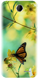 Husa din silicon compatibila cu Htc Desire 310 - model Butterfly 001 