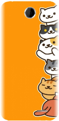 Husa din silicon compatibila cu Htc Desire 310 - model Cat Tower 