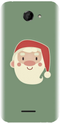 Husa din silicon compatibila cu Htc Desire 316 - model Cute Santa Claus 