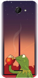 Husa din silicon compatibila cu Htc Desire 316 - model None Of My Business 