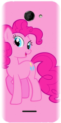 Husa din silicon compatibila cu Htc Desire 316 - model Pinkie pie 2 