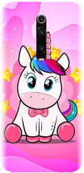 Husa din silicon compatibila cu Xiaomi Redmi K20 - model Dream like a Unicorn 