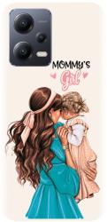 Husa din silicon compatibila cu Xiaomi Redmi Note 12 5g global / Poco X5 - model Super mama si fet 
