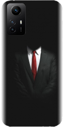 Husa din silicon compatibila cu Xiaomi Redmi Note 12s 4g - model Mystery Man In Suit 
