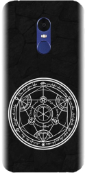 Husa din silicon compatibila cu Xiaomi Redmi Note 4A - model Anime Transmutation Circle 