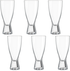 Set 6 pahare bere BOHEMIA CRISTAL BAR-BEER 350ml 
