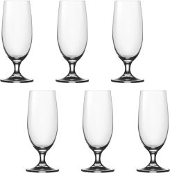 Set 6 pahare bere BOHEMIA CRISTAL FLAMENCO 360ml 