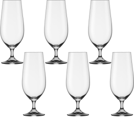 Set 6 pahare bere BOHEMIA CRISTAL LARA 380ml 
