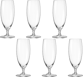 Set 6 pahare pentru bere BOHEMIA CRISTAL BAR-BEER 550ml 