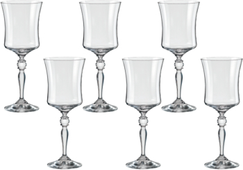 Set 6 pahare vin BOHEMIA CRISTAL GRACE 250ml 