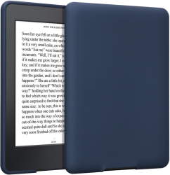 Husa kwmobile pentru Amazon Kindle Paperwhite 7 Silicon Albastru 59035.17 