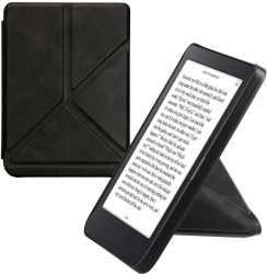 Husa kwmobile pentru Kobo Clara 2E Piele ecologica Negru 60051.73 