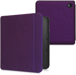 Husa kwmobile pentru Kobo Libra 2 Piele ecologica Violet 56575.62 