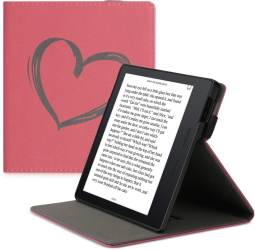 Husa pentru Amazon Kindle Oasis 10 Kwmobile Rosu Piele ecologica 49418.08 