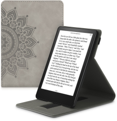 Husa pentru Amazon Kindle Paperwhite 11 Kwmobile Gri Piele ecologica 56264.17 