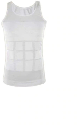 Maieu modelator pentru barbati Slimn Lift marimea 38 EU culoare alb 