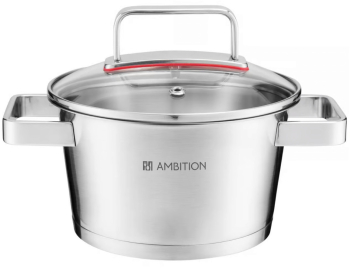 Oala cu capac AMBITION Selection 24cm 5.3L inox 