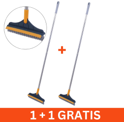 Perie pentru suprafete/pardoseli maner lung 103cm 1+1 gratis