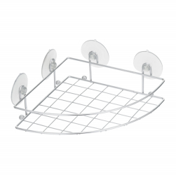 Raft coltar pentru baie cu 4 ventuze JOTTA Basic 