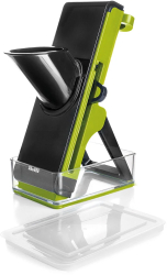 Razatoare tip mandolina verticala Ibili-Easycook otel inoxidabil/plastic 17.2x11.3x5.2 cm negru/verde 