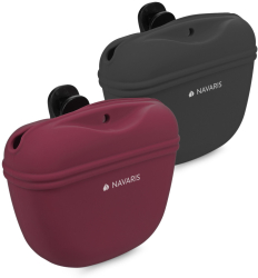 Set 2 borsete Navaris pentru recompense Silicon Rosu 51332.03 