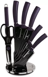 Set de cutite cu suport Berlinger Haus BH 2560 8 bucati Purple collection 
