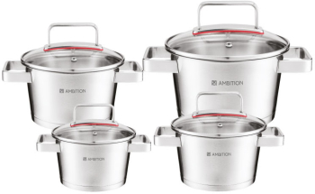 Set oale AMBITION Selection 8 piese inox 