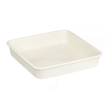 Tava copt AMBITION Crema 24x24x5cm invelis ceramic 
