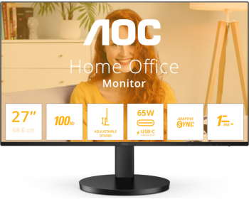 Monitor LED AOC Q27B3CF2 27 inch WQHD IPS 1 ms 100 Hz USB-C 