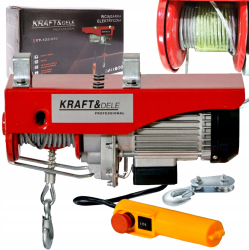 Electropalan troliu electric macara 125 250kg 550W KD1524 
