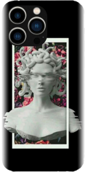 Husa din silicon compatibila cu Apple iPhone 15 Pro - model Contemporary Art 2 