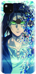 Husa din silicon compatibila cu Google Pixel 4a - model Anime Aot CSR 1300 